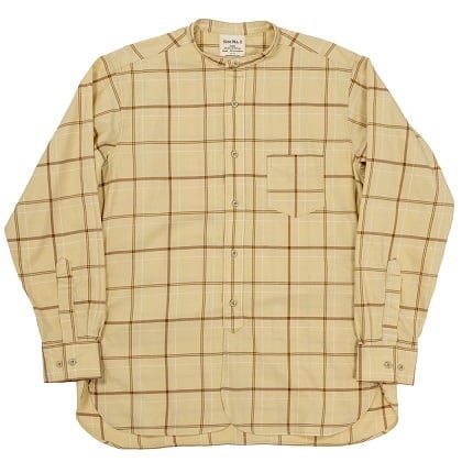 WORKERS(ワーカーズ)～Band Collar Shirt～