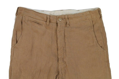 CUSHMAN(クッシュマン)～LINEN TROUSERS CAMEL～