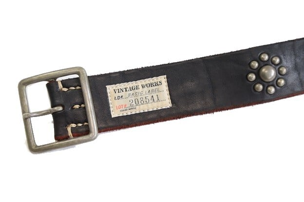 Vintage Works(ヴィンテージワークス) DH5697 ～LEATHER STUDS BELT CUSTOM CHASIN～