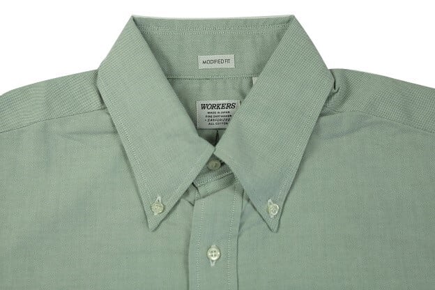 WORKERS(ワーカーズ)～Modified BD, American Sea Island Cotton OX, Green～