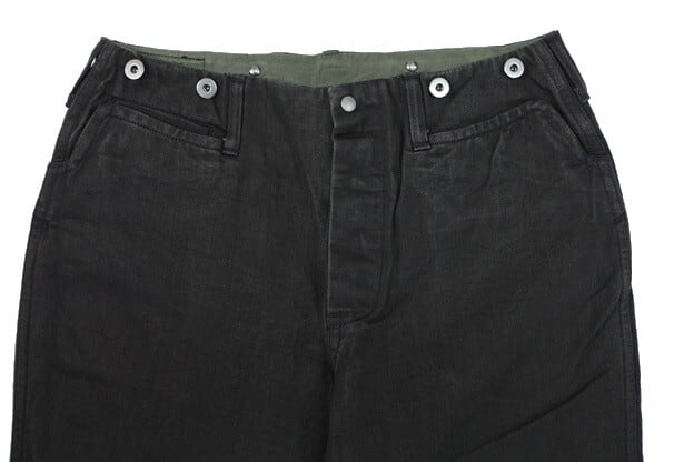 FREEWHEELERS(フリーホイーラーズ)～"STEVEDORE" TROUSERS INK BLACK～