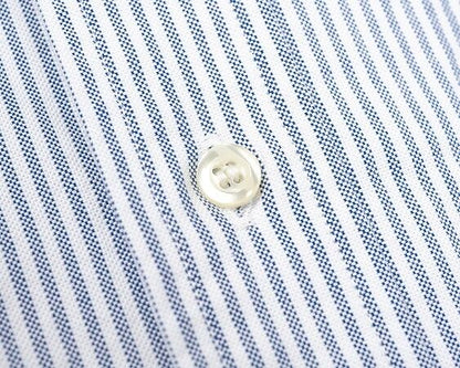 WORKERS(ワーカーズ)～Short Sleeve BD, Blue Stripe Supima OX～