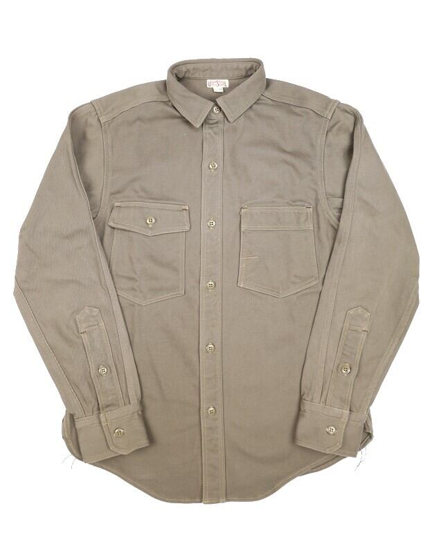 FREEWHEELERS(フリーホイーラーズ)～"Gemsa" WORK SHIRT M.GRAY～
