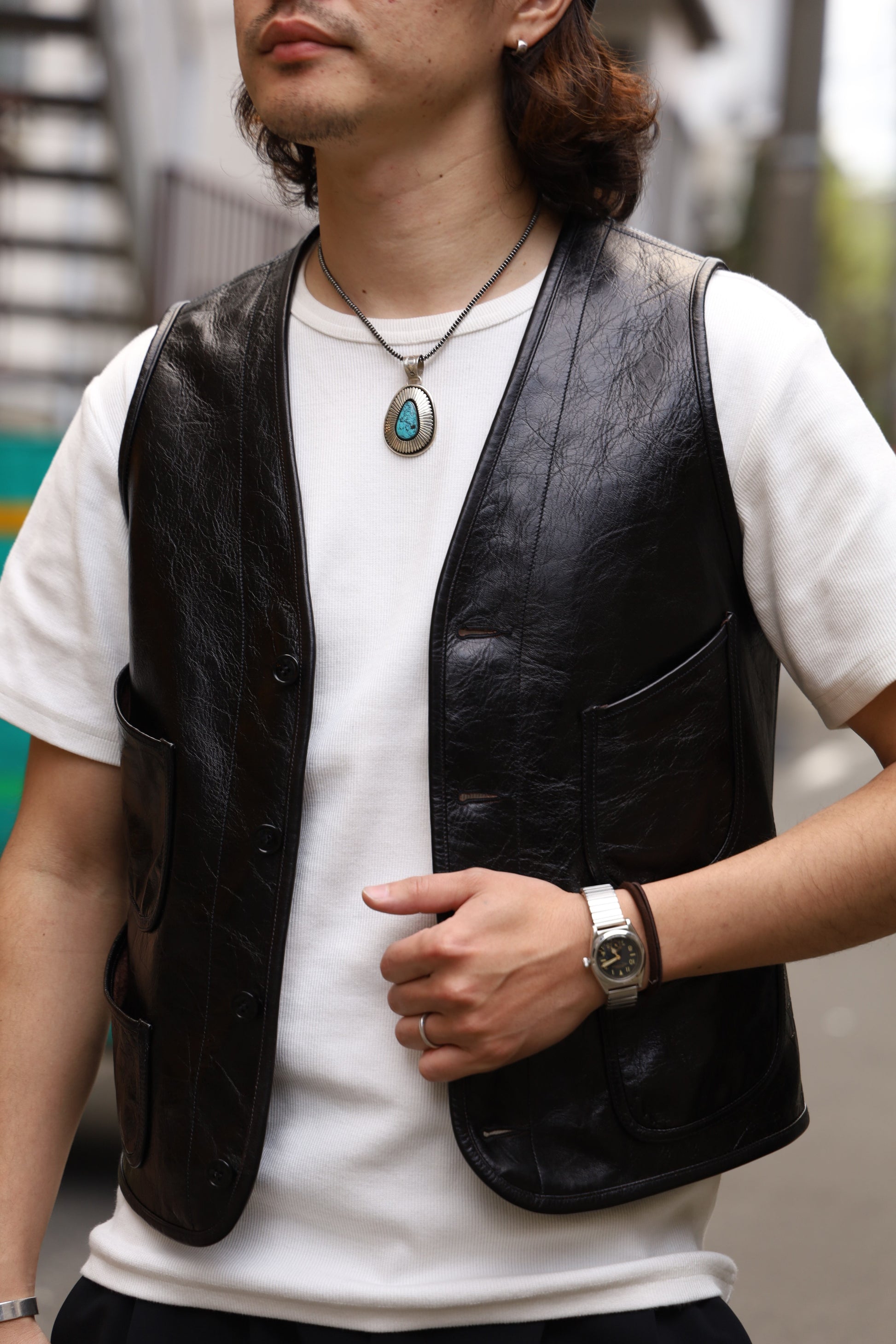FINE CREEK & CO(ファインクリークアンドコー)～Jefferson Horse Hide Black～
