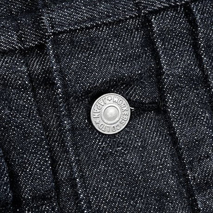 WORKERS(ワーカーズ)～Lot 806XH, Full-Back, 13.7 oz, Black Raw Denim～