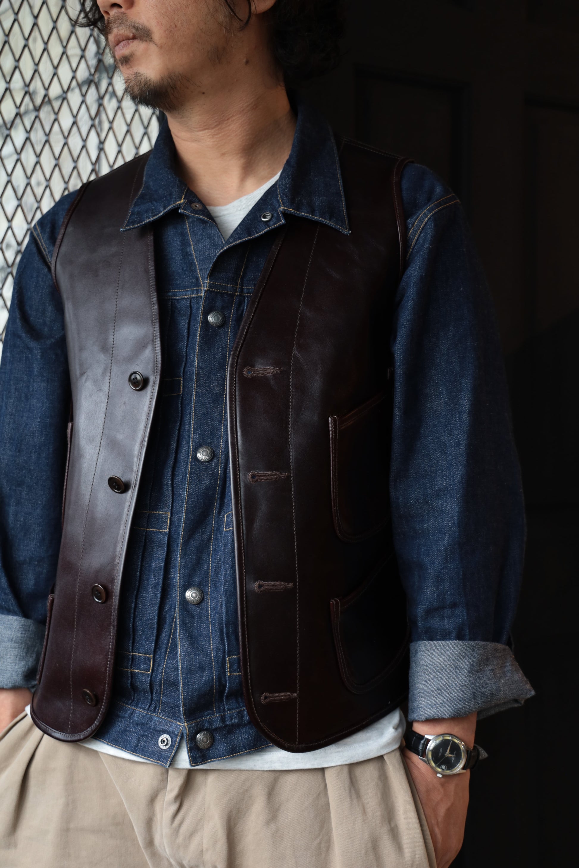 FINE CREEK & CO(ファインクリークアンドコー)～Jefferson Horse Hide Brown～