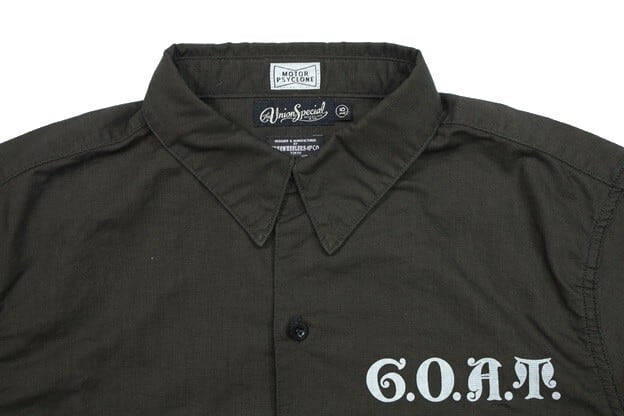 FREEWHEELERS(フリーホイーラーズ)～"G.O.A.T." Corky SHORT SLEEVE SHIRT～