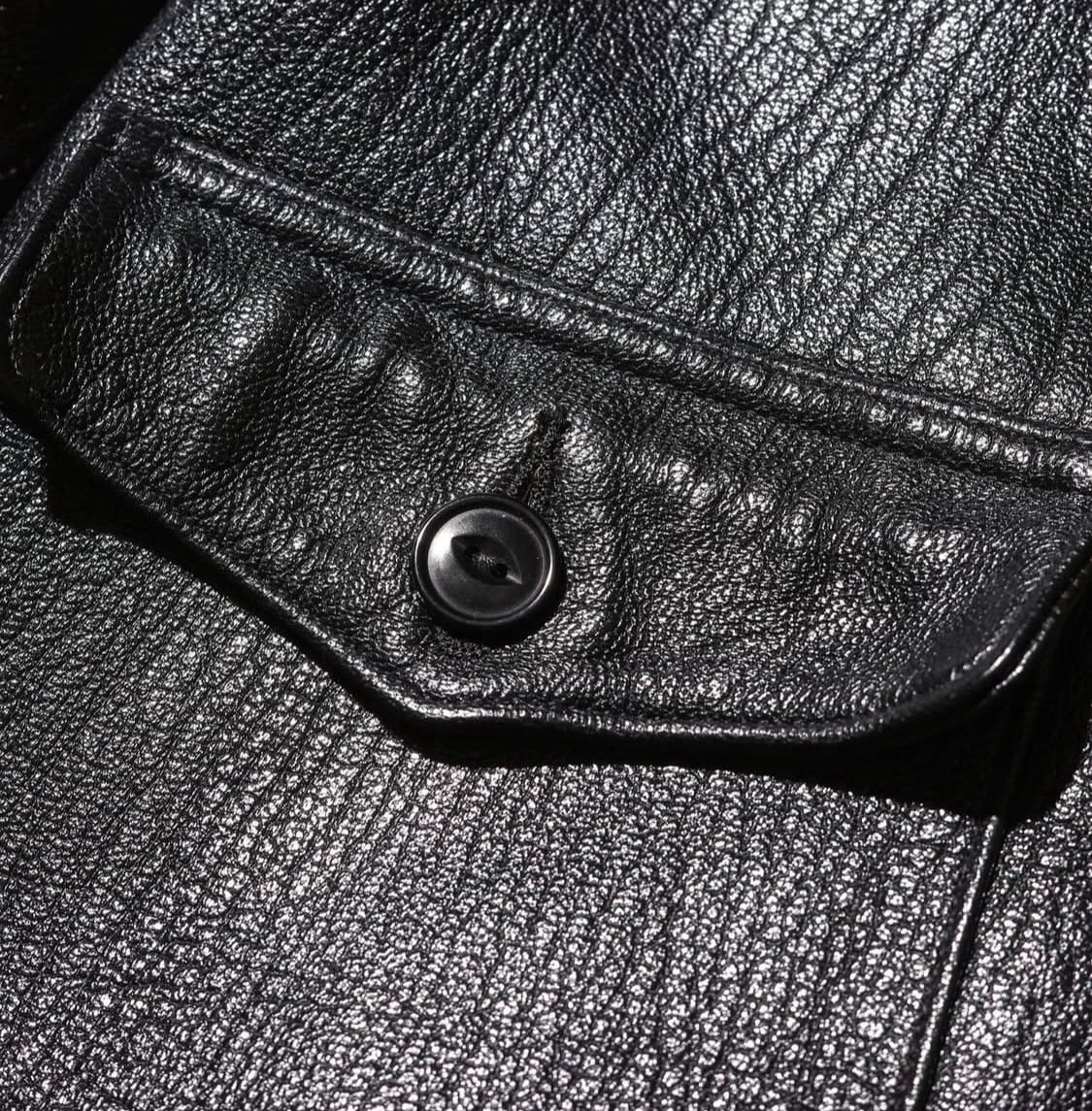 FINE CREEK & CO(ファインクリークアンドコー)～Joseph Jacket Goat Black～