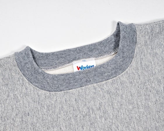 WORKERS(ワーカーズ)～Trico Tag Sweat, Crew, Grey～