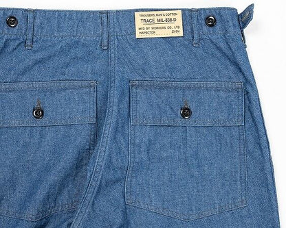 WORKERS(ワーカーズ)～Baker Pants Trace MIL-838-D Indigo Denim～