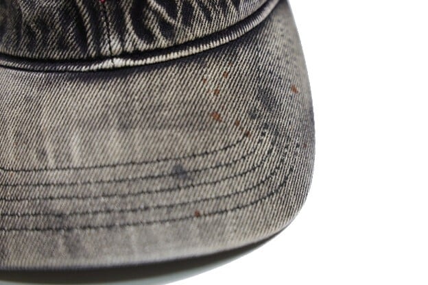 Sugar&Co.(シュガーアンドカンパニー)～WASHABLE BUFFALO CAP Vintage Wash Black～