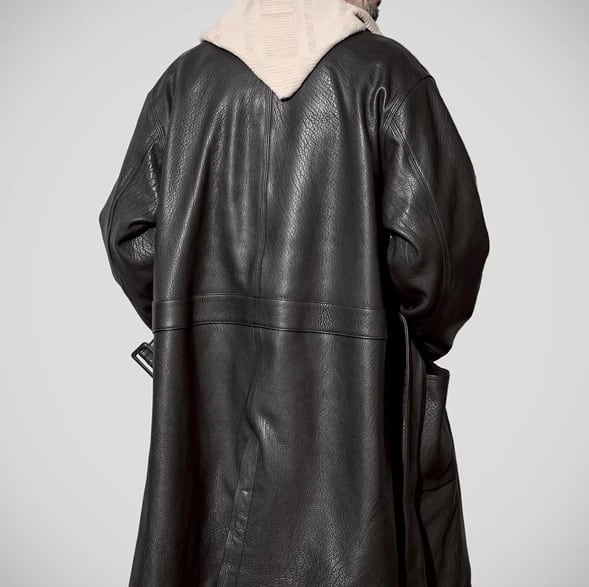 C-WORKS(シーワークス)～”Agents” Deerskin Shop Coat～