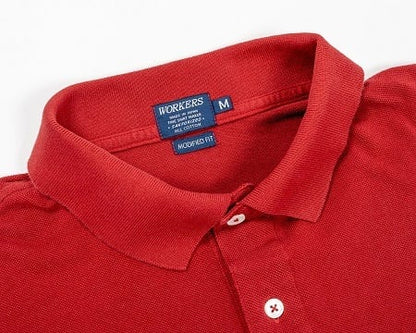 WORKERS(ワーカーズ)～Modified Fit Polo Fade Burgundy～