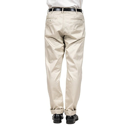 WORKERS(ワーカーズ)～Officer Trousers Slim Type2, Pearl White Chino～