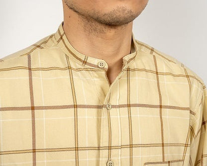 WORKERS(ワーカーズ)～Band Collar Shirt～
