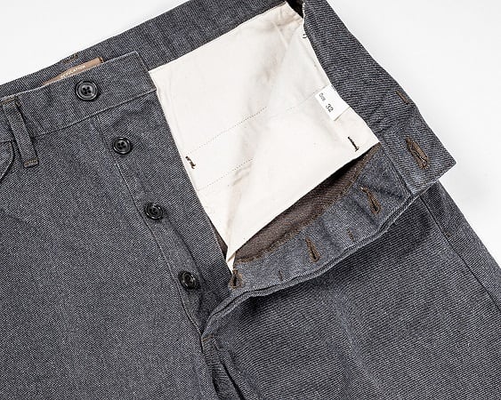 WORKERS(ワーカーズ)～Officer Trousers,Regular Fit, Cotton Serge～
