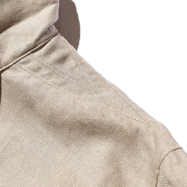 The 2 Monkeys(トゥモンキーズ)～Herrinbone Linen Artisan Shirts～