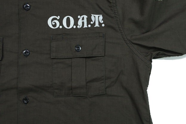 FREEWHEELERS(フリーホイーラーズ)～"G.O.A.T." Corky SHORT SLEEVE SHIRT～