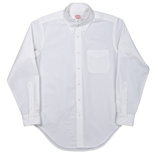 WORKERS(ワーカーズ)～7 Button BD, San Joaquin Cotton OX, White～