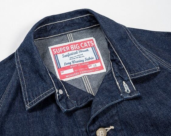 WORKERS(ワーカーズ)～SUPER BIG CAT Jacket Denim～