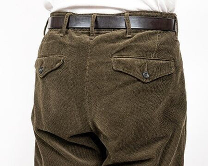 WORKERS(ワーカーズ)～Officer Trousers Slim, Type 3 Corduroy Dark Brown～