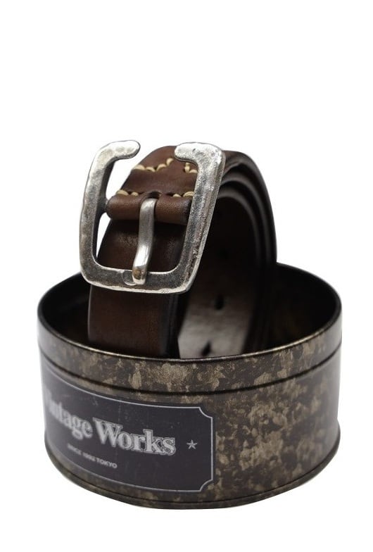 VINTAGE WORKS(ヴィンテージワークス)～(DH5536) 38mm "C"BUCKLE LEATHER BELT BRONZE～
