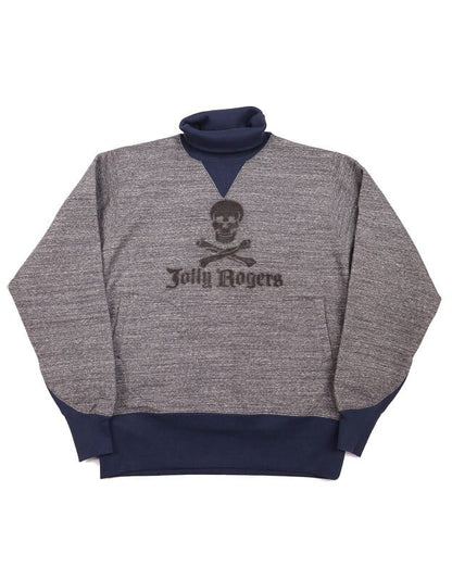 FREEWHEELERS(フリーホイーラーズ)～"U.S.NAVY VF-17 Jolly Rogers" TURTLE NECK SWEAT SHIRT～