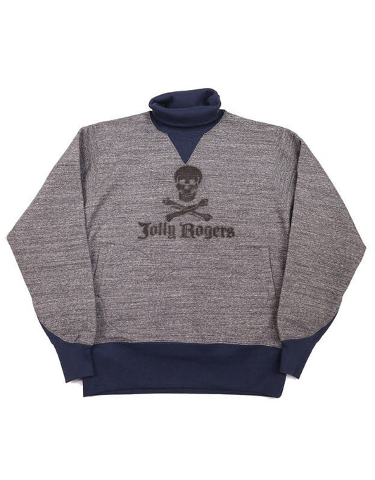 FREEWHEELERS(フリーホイーラーズ)～"U.S.NAVY VF-17 Jolly Rogers" TURTLE NECK SWEAT SHIRT～