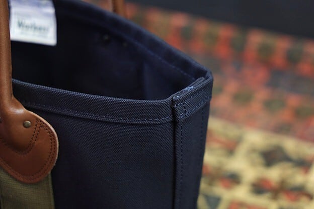 WORKERS(ワーカーズ)～Leather Handle Tote Bag Medium Long Handle～