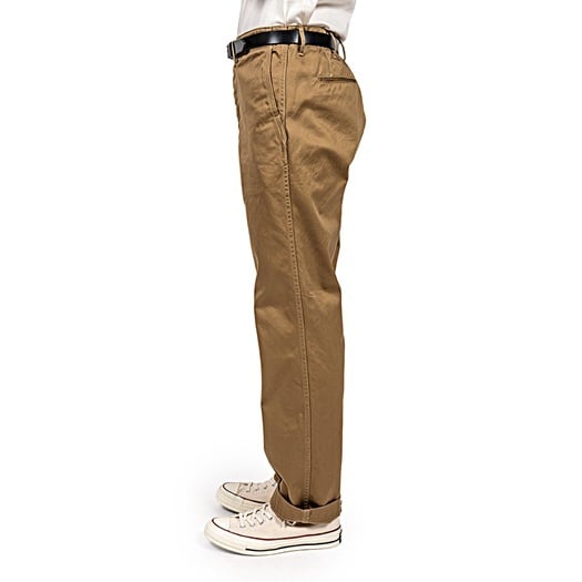 WORKERS(ワーカーズ)～Officer Trousers, Regular Fit, USMC Khaki, 10 oz Chino～
