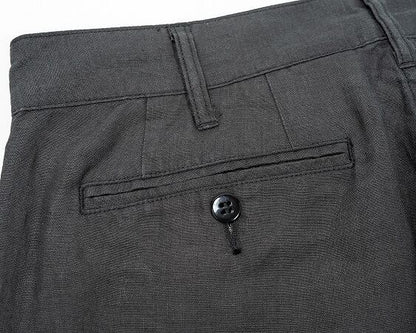 WORKERS(ワーカーズ)～Summer Trousers Charcoal Linen～