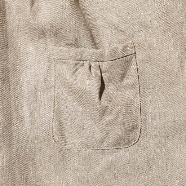The 2 Monkeys(トゥモンキーズ)～Herrinbone Linen Artisan Shirts～