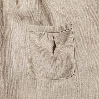 The 2 Monkeys(トゥモンキーズ)～Herrinbone Linen Artisan Shirts～