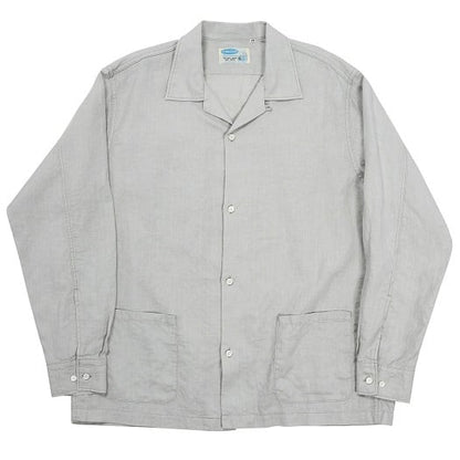 WORKERS(ワーカーズ)～Open Collar Shirt, Snow Linen～