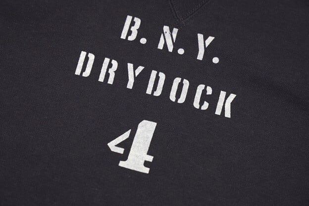 FREEWHEELERS(フリーホイーラーズ)～"U.S.NAVY BNY DRYDOCK #4" TURTLE NECK SWEAT SHIRT～