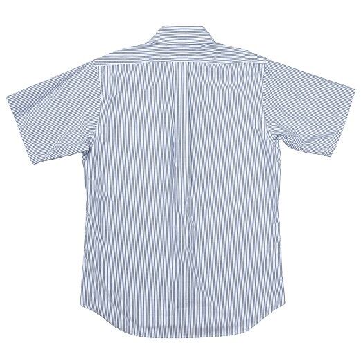 WORKERS(ワーカーズ)～Short Sleeve BD, Blue Stripe Supima OX～