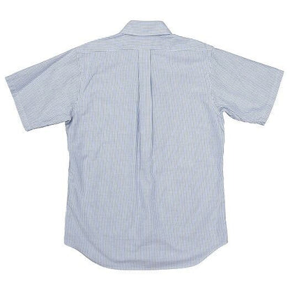 WORKERS(ワーカーズ)～Short Sleeve BD, Blue Stripe Supima OX～