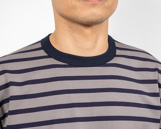WORKERS(ワーカーズ)～Border T, Long Sleeve, Navy×Gray 2025SS～