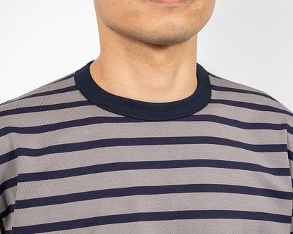 WORKERS(ワーカーズ)～Border T, Long Sleeve, Navy×Gray 2025SS～