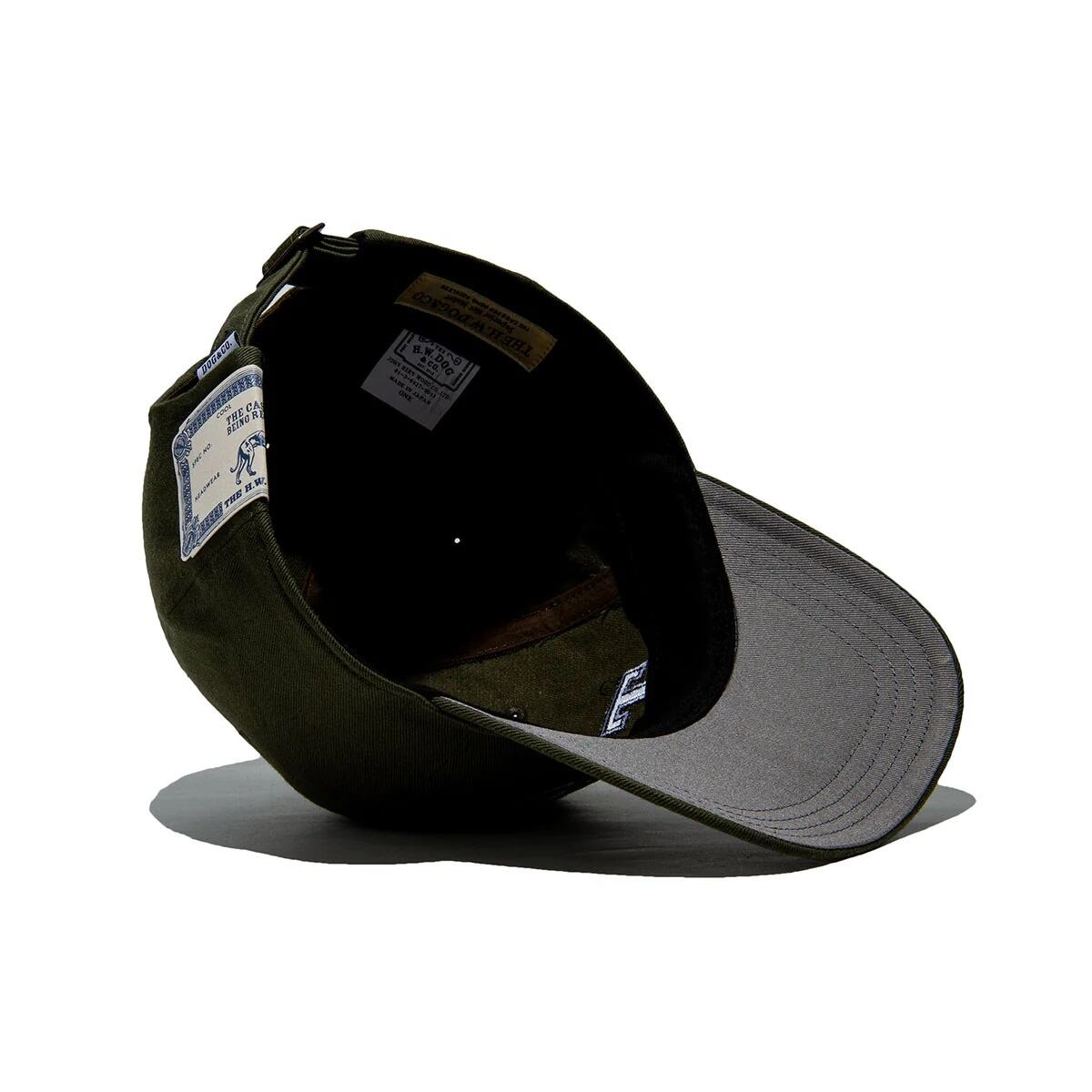 THE H.W.DOG & Co.(ドッグアンドコー)～THW EMBROIDERY BBCAP - Olive～