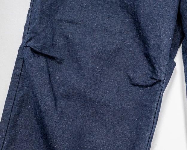 WORKERS(ワーカーズ)～FWP Trousers Indigo Cotton Linen～