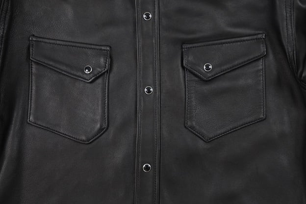 FINE CREEK & CO (ファインクリークアンドコー)～"Hank" Leather Shirt～