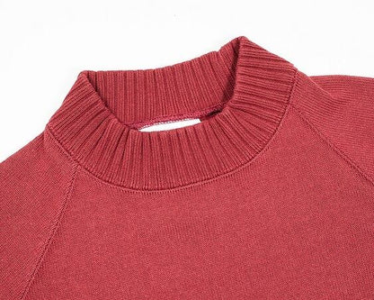 WORKERS(ワーカーズ)～Raglan Sweater, Burgundy～
