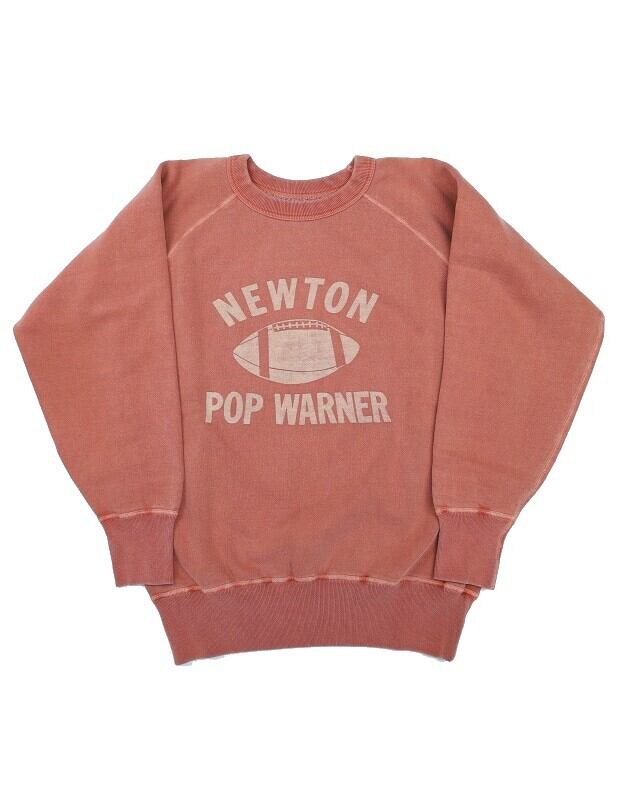 DUBBLE WORKS(ダブルワークス)～"NEWTON POP WARNER" FADED SWEAT SHIRTS～