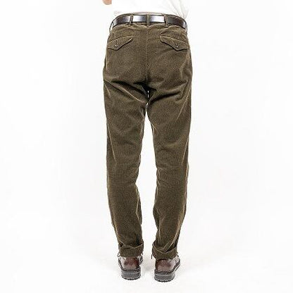 WORKERS(ワーカーズ)～Officer Trousers Slim, Type 3 Corduroy Dark Brown～