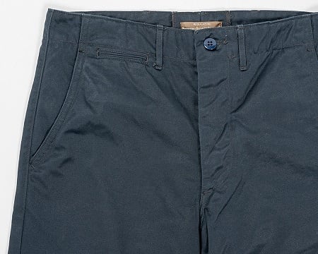 WORKERS(ワーカーズ)～Officer Trousers Slim, Type 3 Navy Chino～