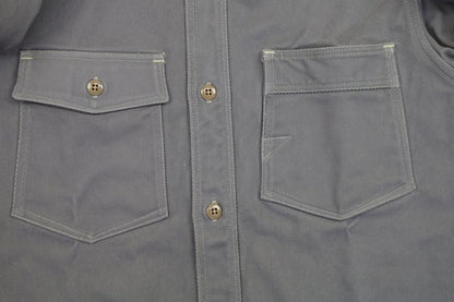 FREEWHEELERS(フリーホイーラーズ)～"Gemsa" WORK SHIRT STEEL GRAY～