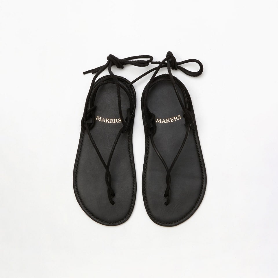 Makers(メイカーズ)～DRIVING SANDAL BLACK～
