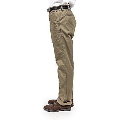 WORKERS(ワーカーズ)～Officer Trousers, Regular Fit, 8 oz Hunter Green Chino～