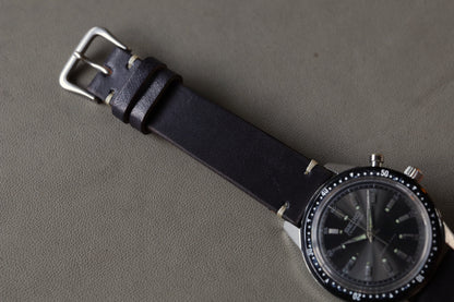 VASCO（ヴァスコ） ～ LEATHER WATCH BAND ～ Black